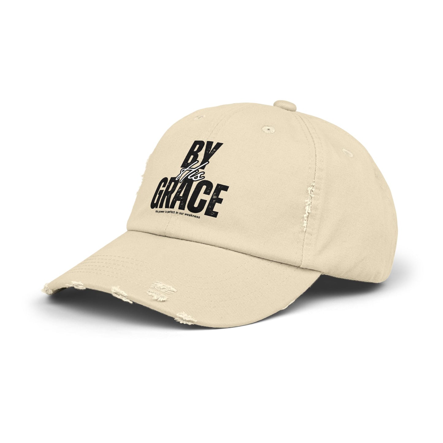 Inspirational -Unisex Distressed Cap