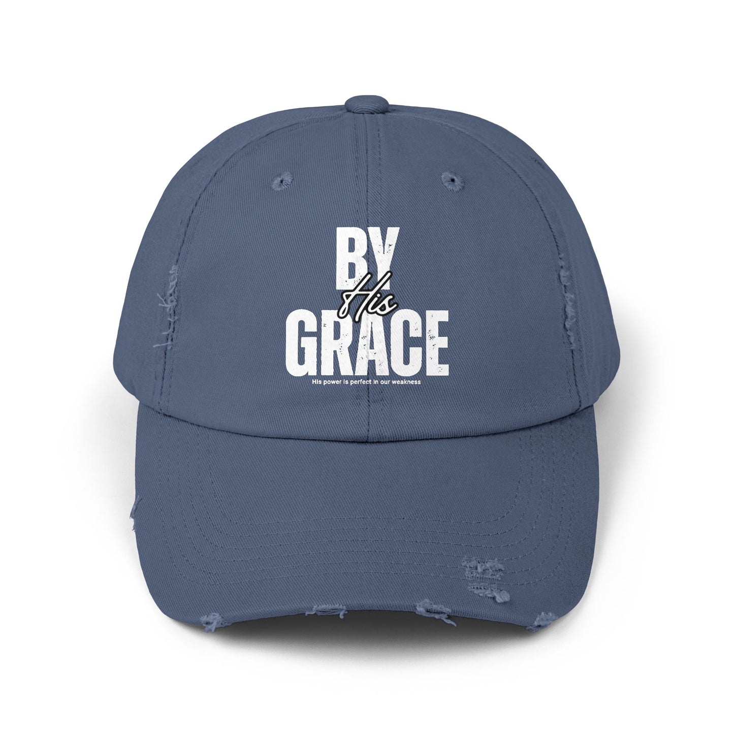 Inspirational-Unisex Distressed Cap