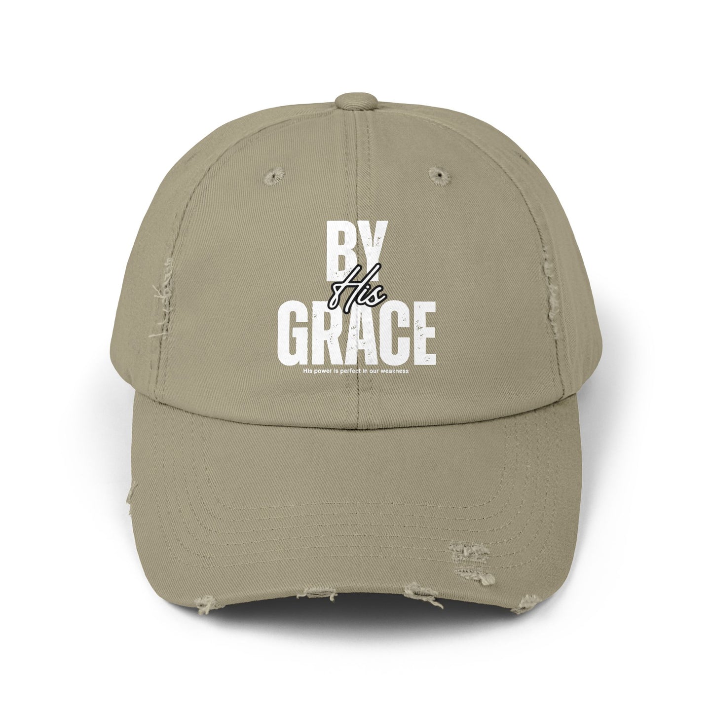 Inspirational-Unisex Distressed Cap
