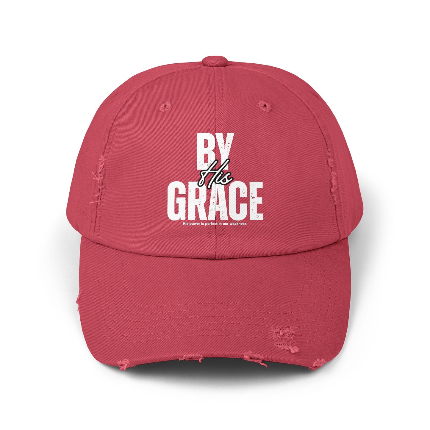 Inspirational-Unisex Distressed Cap