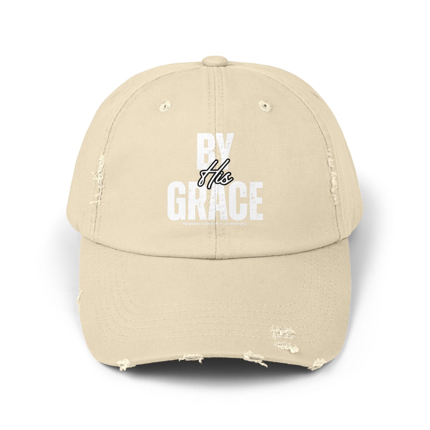 Inspirational-Unisex Distressed Cap